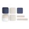 MONBENTO Square Natural Blue lunch box 1,7 litra (Made in France)