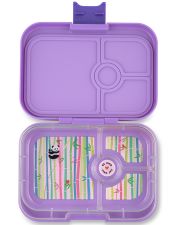 Yumbox Panino Dreamy Purple lunchbox dla dzieci z 4 przegródkami - Panda