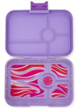 Yumbox Tapas Dreamy Purple Groovy - duży lunchbox z 4 przegródkami