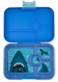 Yumbox Tapas True Blue Shark - duży lunchbox z 4 przegródkami