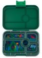 Duży lunchbox z 5 przegródkami - Yumbox Tapas Brooklyn Green Jungle