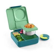 OmieBox lunchbox z termosem - bento z przegródkami dla dzieci 1,35 litra - Meadow