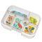 Yumbox Classic Bamboo Green lunchbox z 6 przegródkami - Jungle