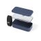 Bento lunch box MONBENTO Single Bleu Natural 500 ml