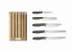 JOSEPH JOSEPH noże kuchenne ze stali nierdzewnej Elevate 5 sztuk w bambusowym bloku
