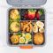 Littlelunchbox  bento five lunchbox z 5 przegródkami dla dzieci 0,98 litra - Construction