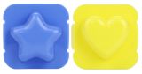Foremki do jajek (EGG MOLDS) GWIAZDKA I SERCE