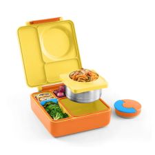 OmieBox lunchbox z termosem - bento z przegródkami dla dzieci 1,35 litra - Sunshine