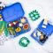 Yumbox Classic - lunchbox  z 6 przegródkami dla dzieci - Surf Blue Submarine
