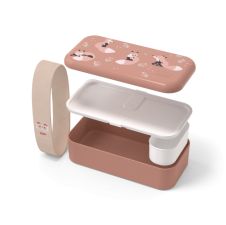 Bento lunch box MONBENTO Foodie Fox 500 ml - Made in France