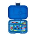 Yumbox Classic - lunchbox  z 6 przegródkami dla dzieci - Surf Blue Cars