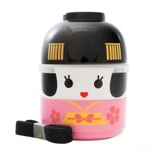 Tradycyjny japoński bento box KOKESHI Maiko - pojemność 640 ml