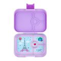 Yumbox Panino Lulu Purple lunchbox dla dzieci z 4 przegródkami - Paris (-29 zł)