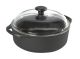 Skeppshult Garnek żeliwny 3l. ze szklaną pokrywą