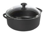 Skeppshult Garnek żeliwny 5, 5l ze szklaną pokrywą