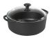 Skeppshult Garnek żeliwny 5, 5l ze szklaną pokrywą