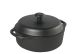 Skeppshult Garnek żeliwny 3l z żeliwną pokrywą