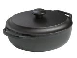 Skeppshult Brytfanna/gęsiarka żeliwna 2l z żeliwną pok.