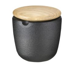 Skeppshult Pojemnik żeliwny na przyprawy, dębowe wykoń