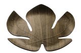 Legnoart Taca ozdobna z orzecha włoskiego liść klonu