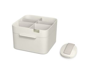 Joseph Joseph Organizer łazienkowy + lusterko kieszonkowe