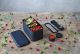 Bento Box MONBENTO Original 1 litr black onyx - dwupoziomowy, szczelny lunch box - czarny
