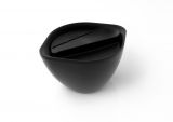 Miska MONBENTO LIB czarny - pojemnik na zupę, sałatkę lub deser 450 ml