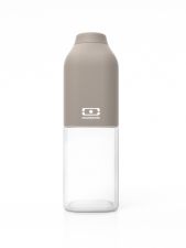 MONBENTO MB Positive M - szaro-beżowy bidon-butelka