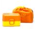 Ozdobna, pomarańczowa torebka MONBENTO na MB Original i Square  - pomarańcza