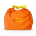 Ozdobna, pomarańczowa torebka MONBENTO na MB Original i Square  - pomarańcza