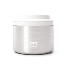 MONBENTO MB Element - srebrny termos - pojemnik na żywność