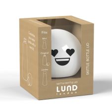 Lund London Zakrętka wymienna do butelekSkittle biała Heart