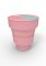 Lund London Kubek składany, różowy
