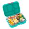 Yumbox Classic Aqua Turquoise szczelny lunchbox z przegródkami