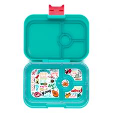 Yumbox Panino Aqua Turquoise szczelny lunchbox z przegródkami