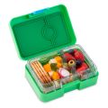 Yumbox Mini Snack Ami Green szczelny minilunchbox z przegródkami
