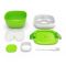 BENTGO SALAD bento box, lunchbox z widelcem - zielony