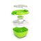 BENTGO SALAD bento box, lunchbox z widelcem - zielony
