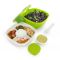 BENTGO SALAD bento box, lunchbox z widelcem - zielony