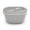 BENTGO SALAD bento box, lunchbox z widelcem - popielaty