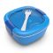 BENTGO SALAD bento box, lunchbox z widelcem - niebieski