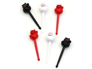 Zestaw do ozdabiania bento WIDELCZYKI MANEKI NEKO