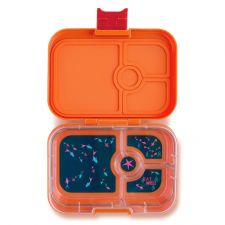 Yumbox Panino Mumbai Orange szczelny lunchbox z przegródkami