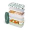 Monbento Lunchbox Bento Original, Graphic Leopard Green