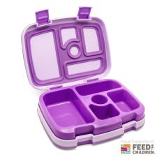 BENTGO KIDS bento box - lunchbox dla dzieci w kolorze lila (różowy)