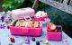 MONBENTO Tresor Litchi - różowy bento lunchbox dla dzieci (edycja limitowana)