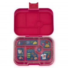 Yumbox Classic Tribeca Pink superszczelny lunchbox z 6 przegródkami