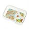 Yumbox Panino Brooklyn Green superszczelny lunchbox z 4 przegródkami