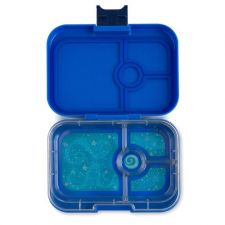 Yumbox Panino Neptune Blue szczelny lunchbox dla dzieci z 4 przegródkami