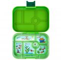 Yumbox Classic Avocado Green lunchbox z 6 przegródkami